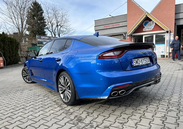 Kia Stinger cena 118000 przebieg: 87000, rok produkcji 2018 z Rybnik małe 326